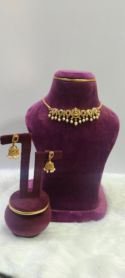 Cute bajubandi cum chocker set
