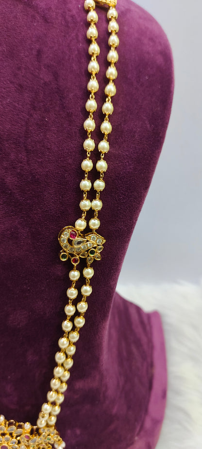 Premium pearl rani haram