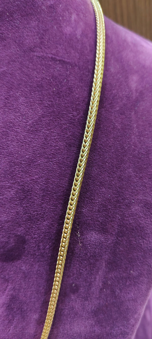Pure panchaloham 24" length broad thali chain