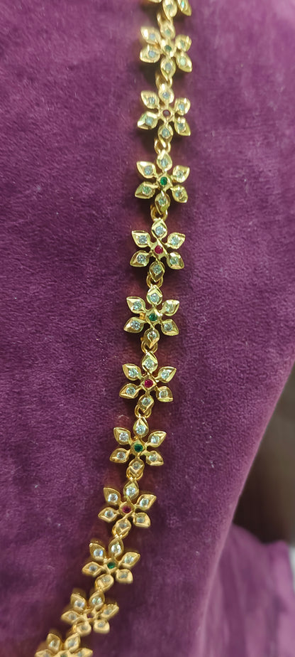 Pure panchaloham daimond look long haram