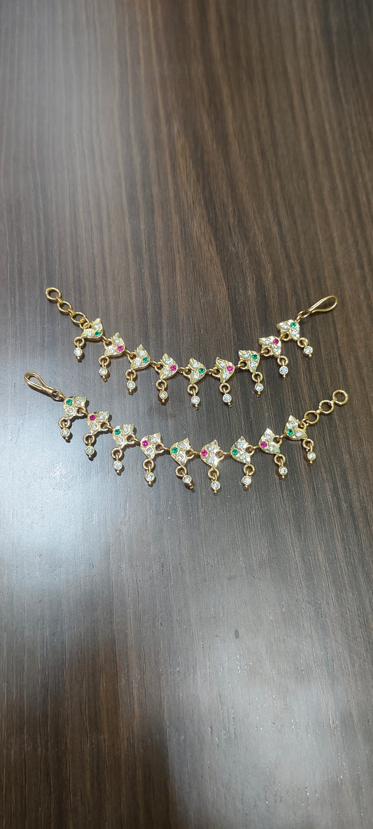 Pure panchaloham earrchain