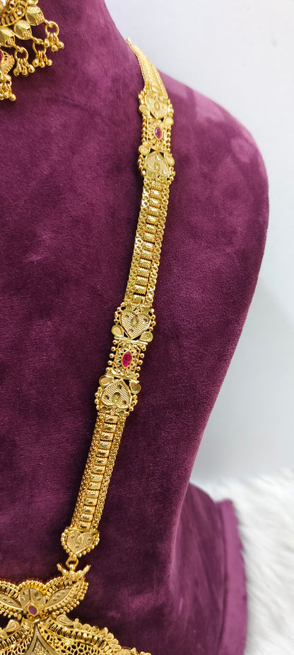 100% gold look heavy long haram