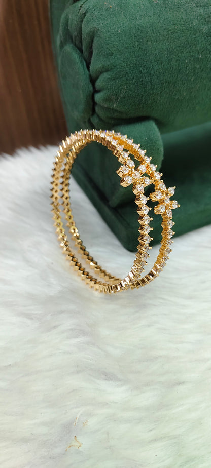 Pure panchaloham daimond look kada bangle