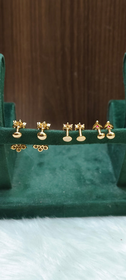 Pure panchaloham 3 set earrings combo