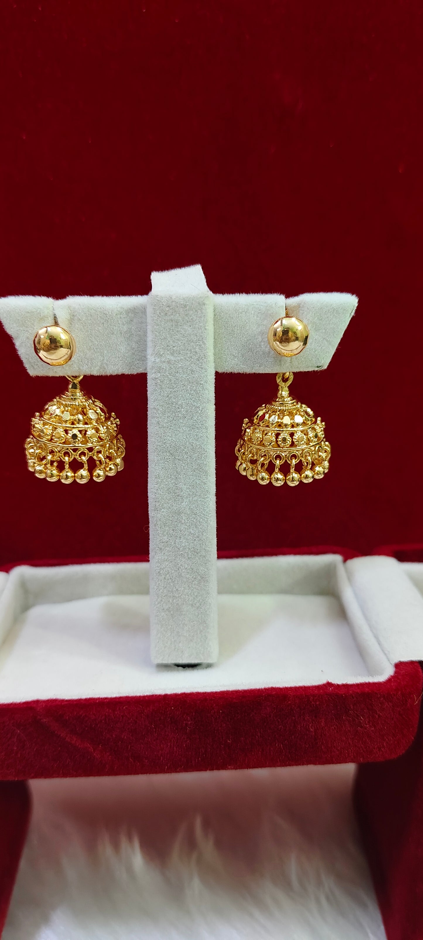 Pure panchaloham jumkas