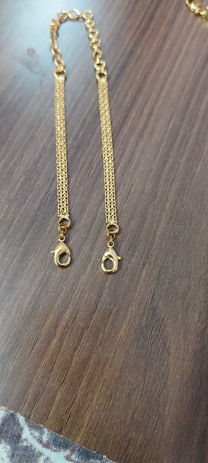 Premium nakshi back chain 11" length back Chain