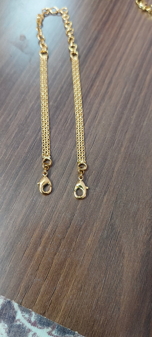 Premium nakshi back chain 11" length back Chain