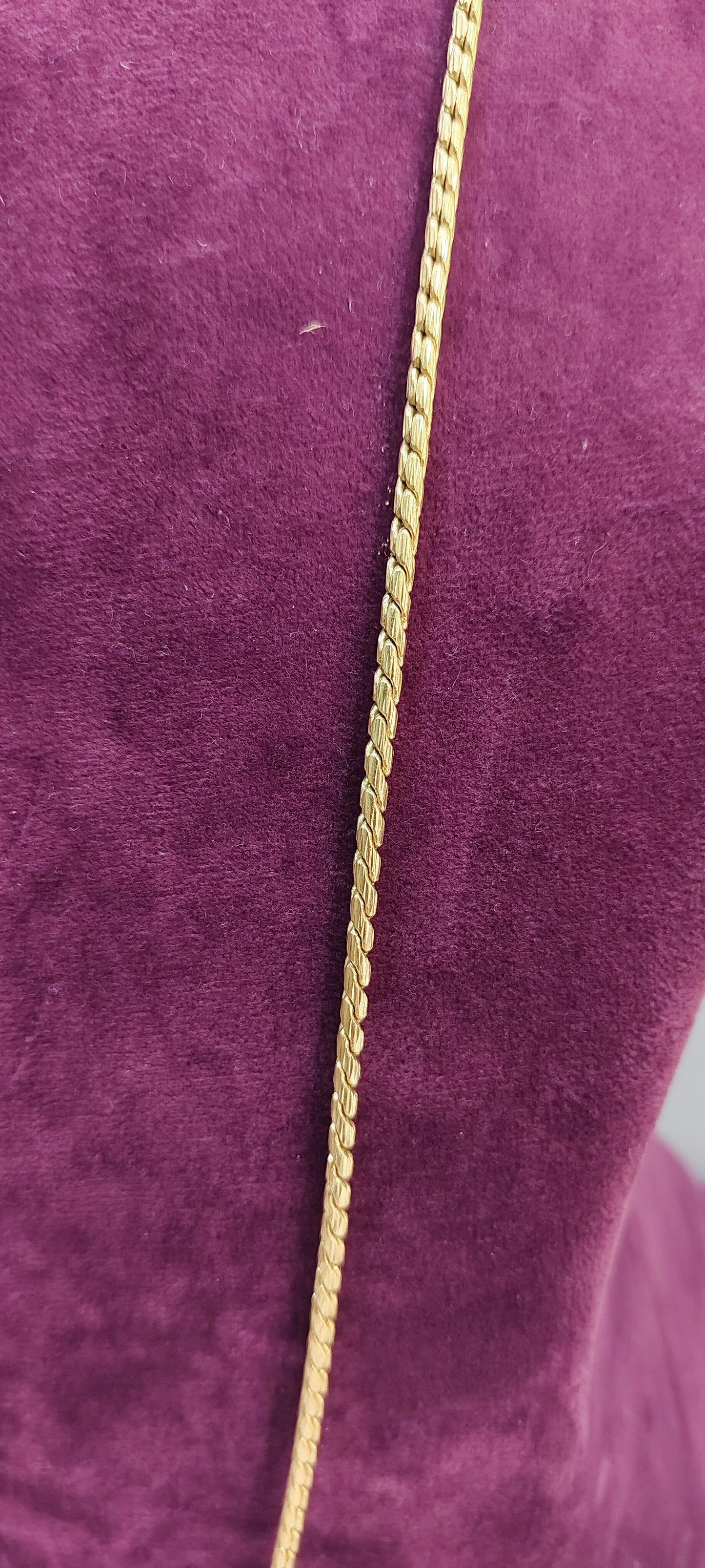 Pure panchaloham unpolished 30" length thali chain