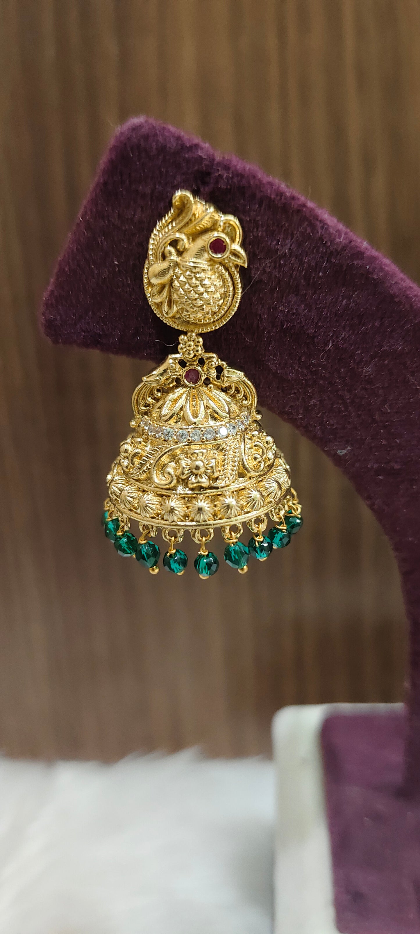 Premium nakshi bridel jumkas
