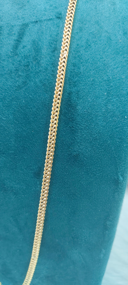 Pure panchaloham unpolished double v cut chain