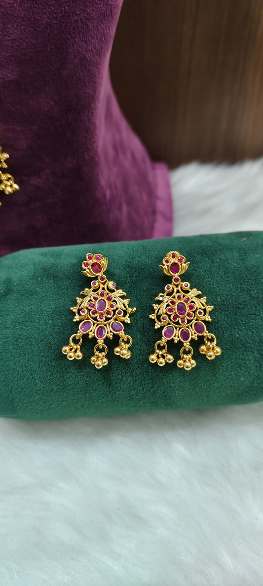 100% gold look 24" length mini haram set