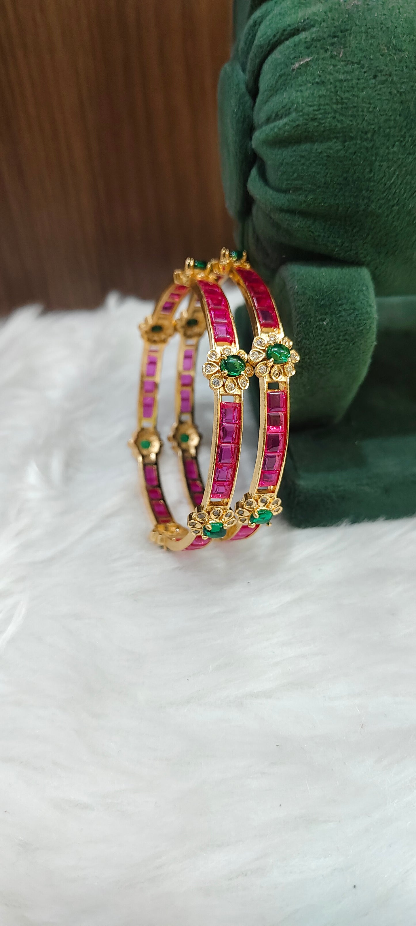 Premium gold look  2 bangles