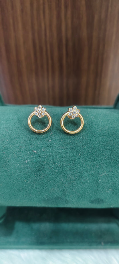 Pure panchaloham circle studs
