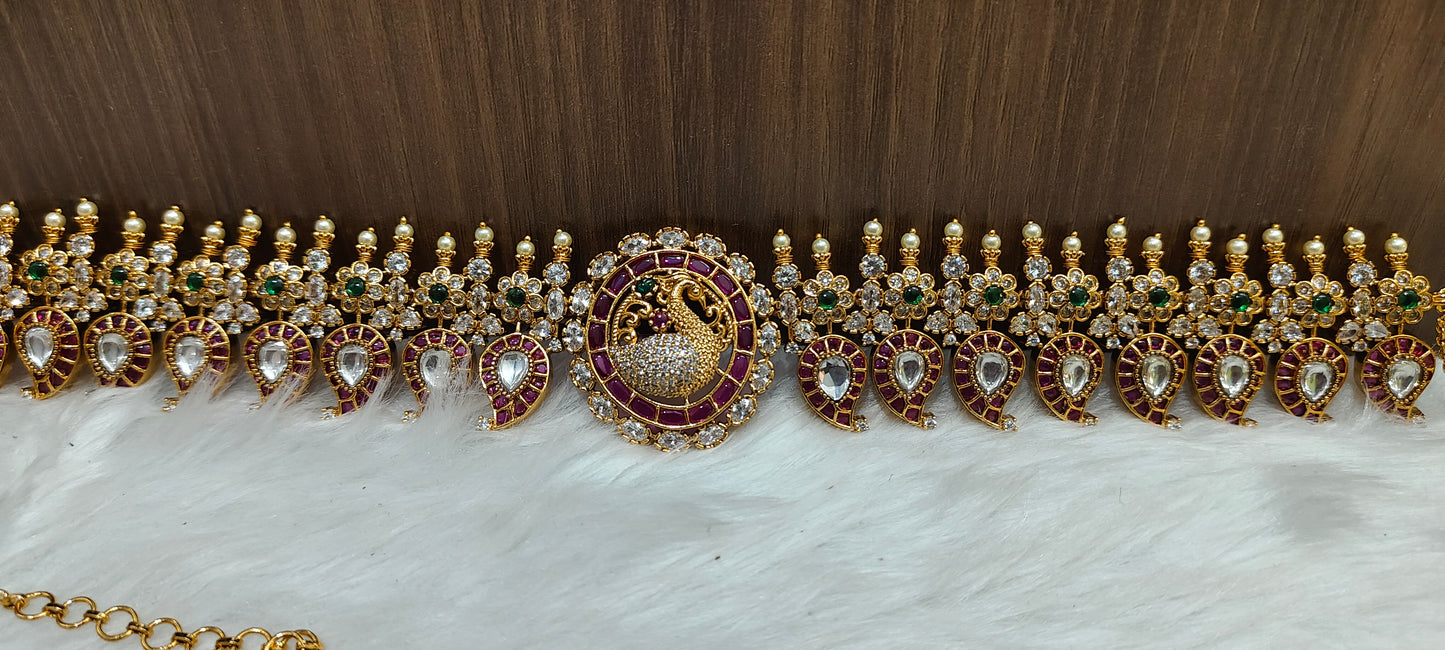 Premium nakshi vaddanam fit upto 42 hips size