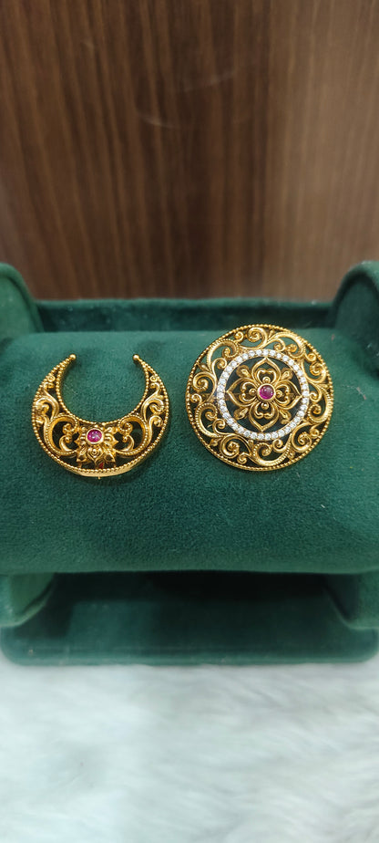 Premium nakshi sun and moon ( jadabilla)