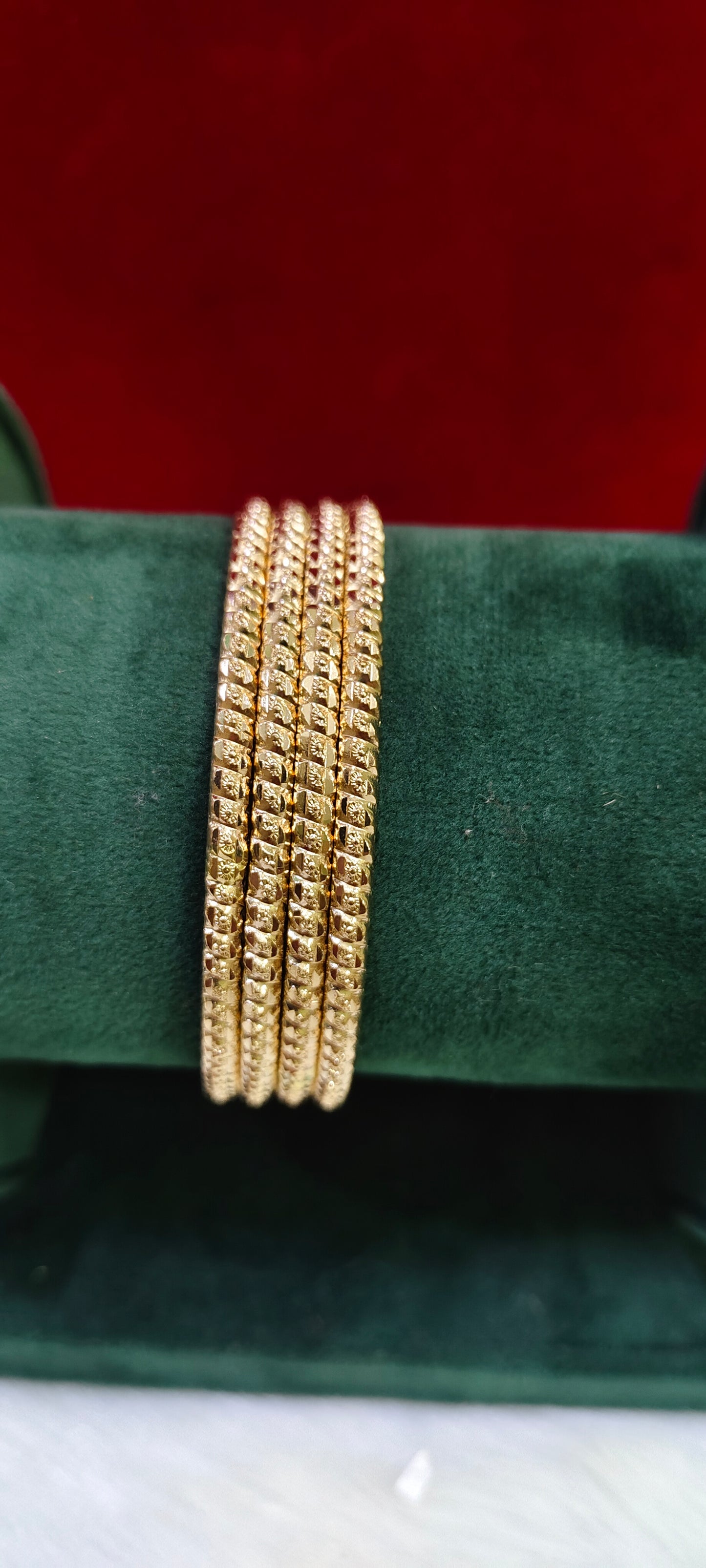 Pure panchaloham unpolished miriyam bangles