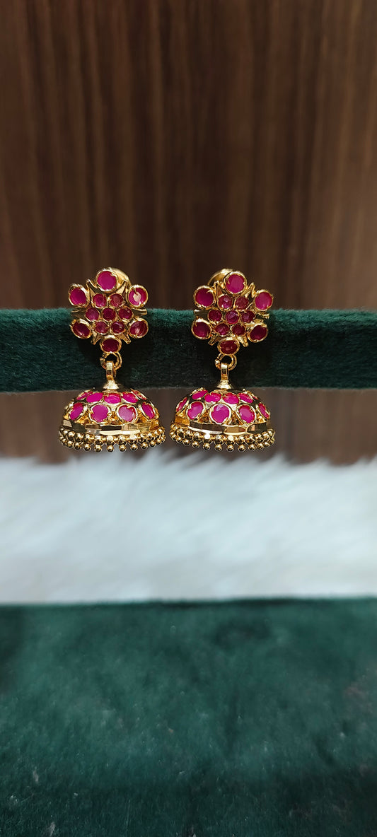 Pure panchaloham  cute jumkas