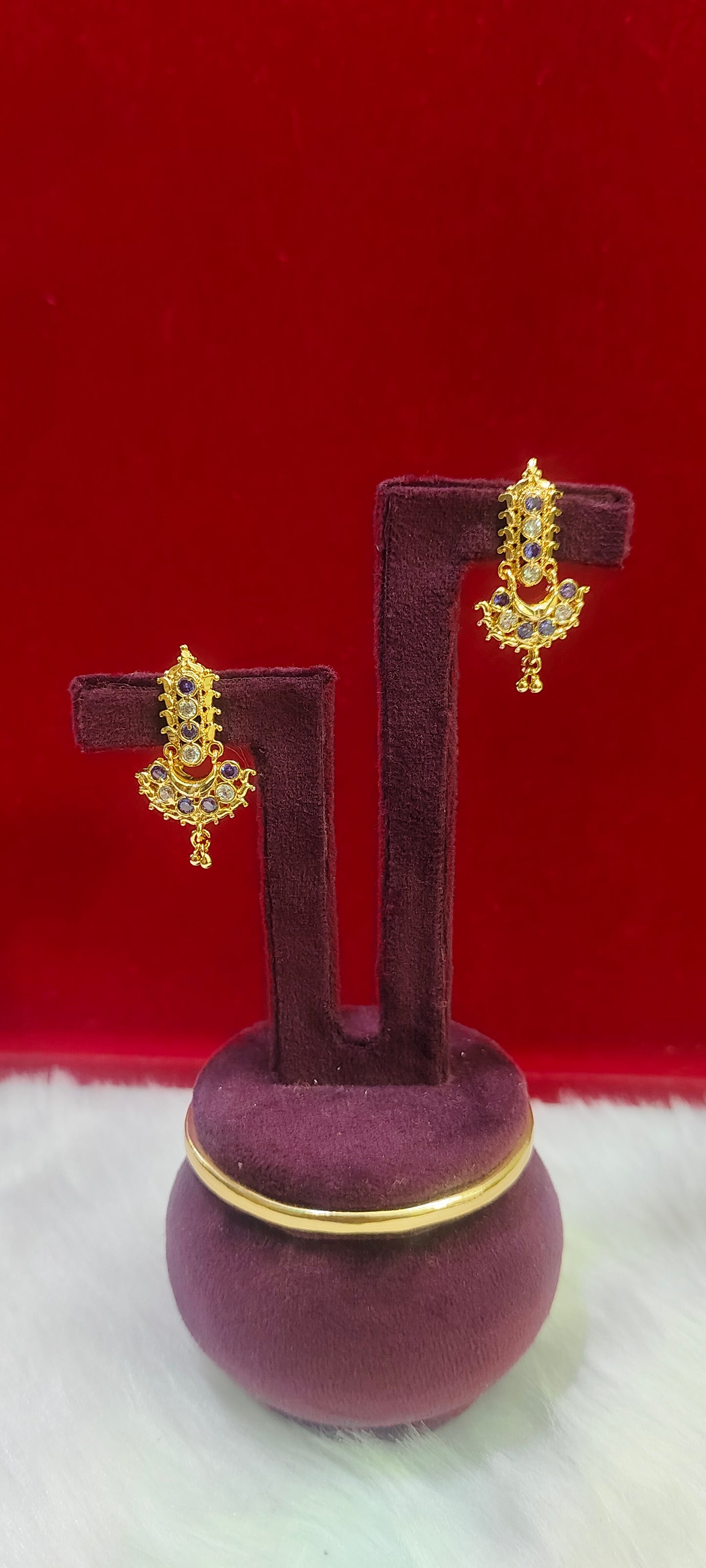 Daily ware same as gold earrings