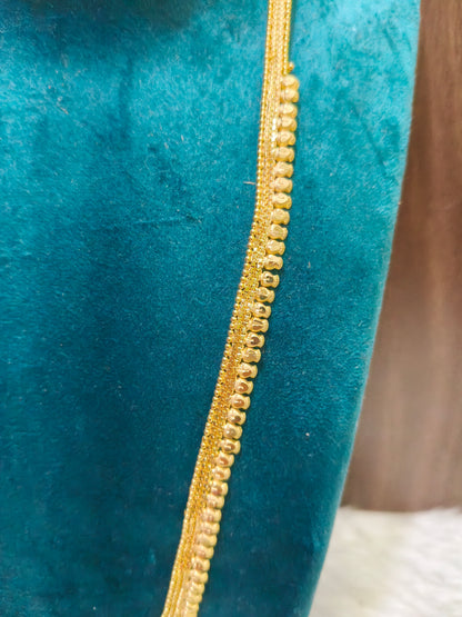 100%real gold look 28" length long haram