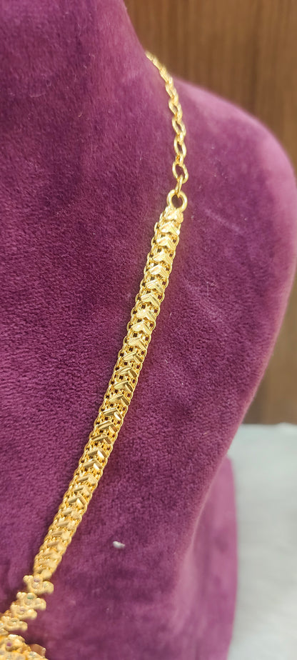 Pure panchaloham vintage look nanu necklace