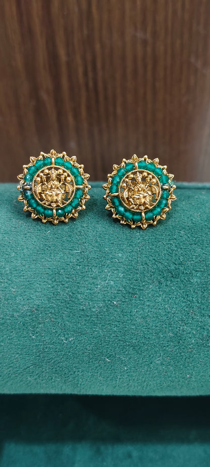 Premium nakshi Lakshmi Devi studs