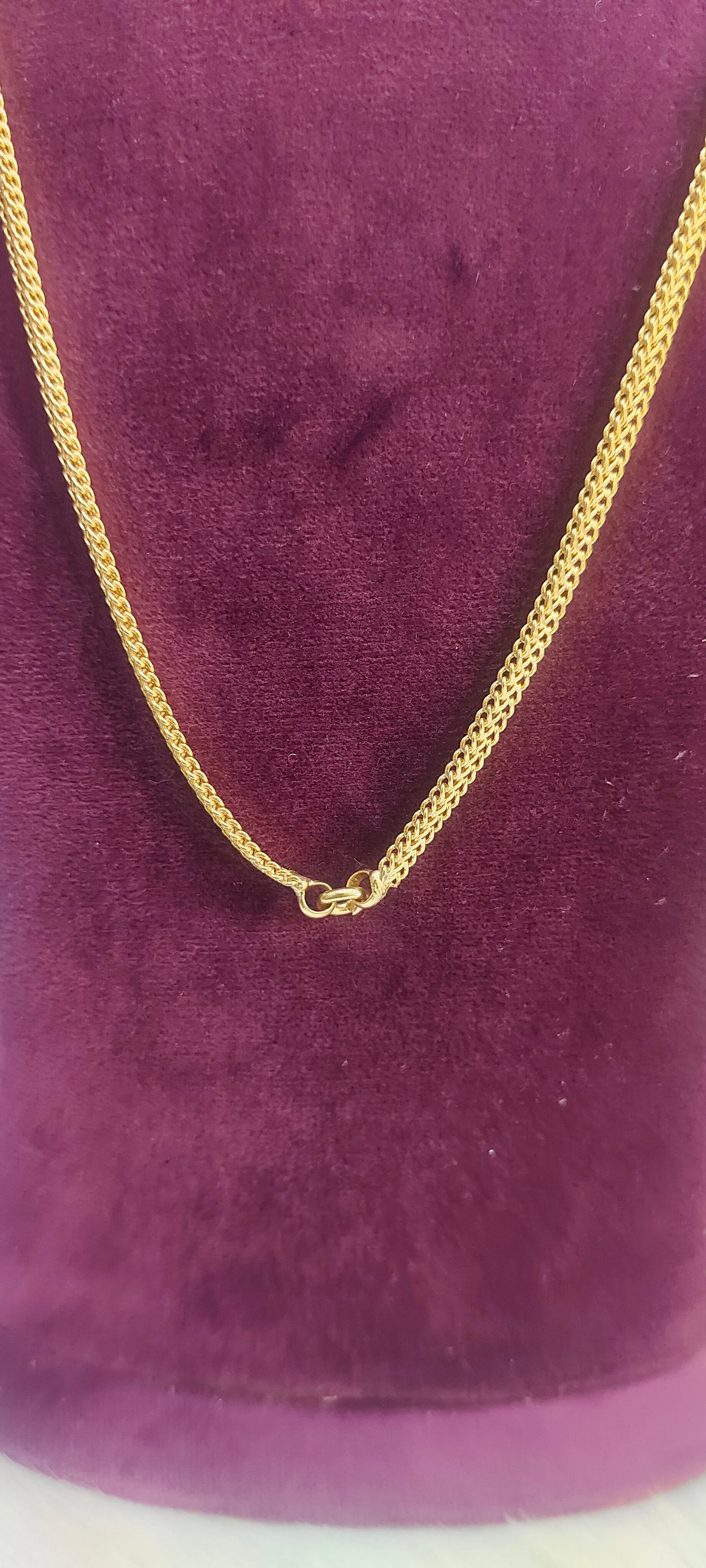 Pure panchaloham 24" length unpolished thali chain