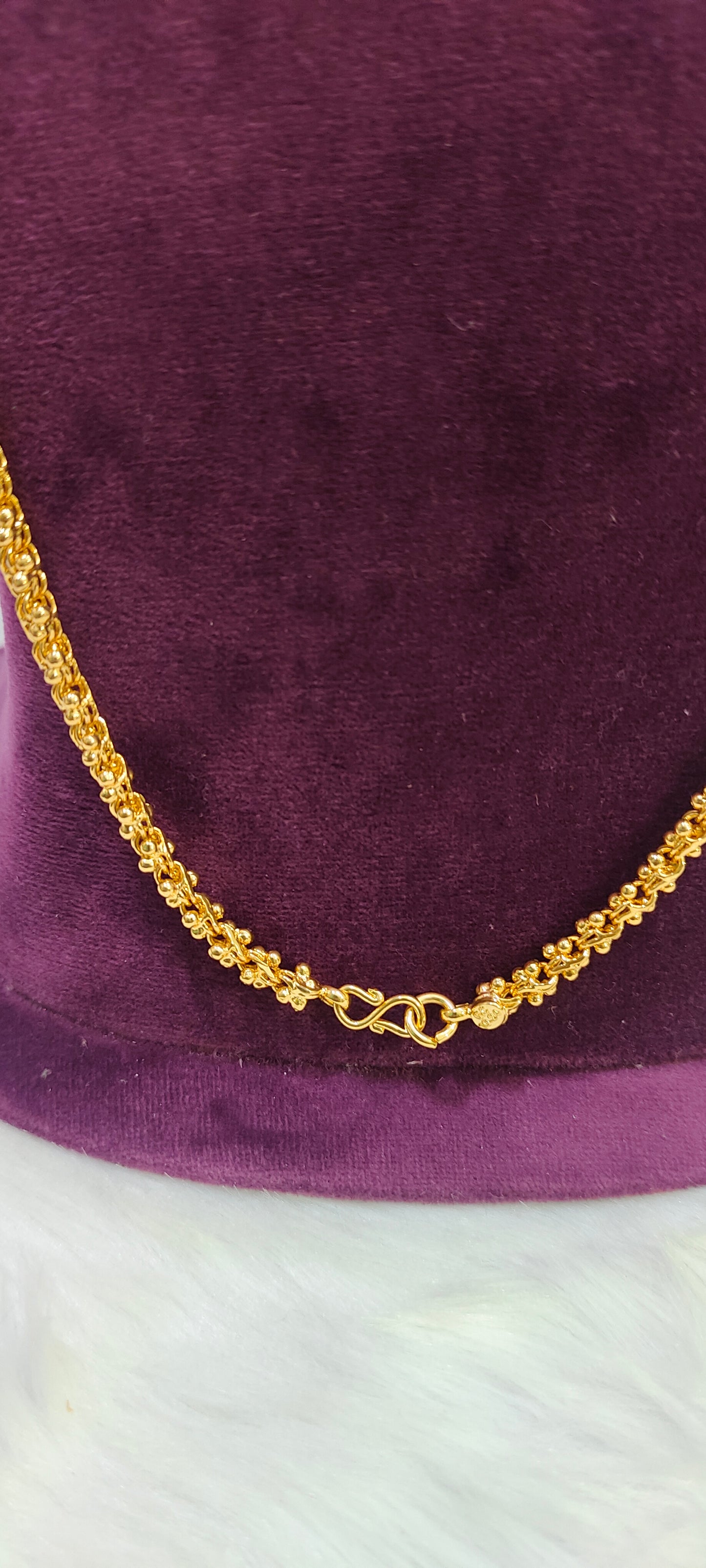 1 gram plated 30" length Thali chain