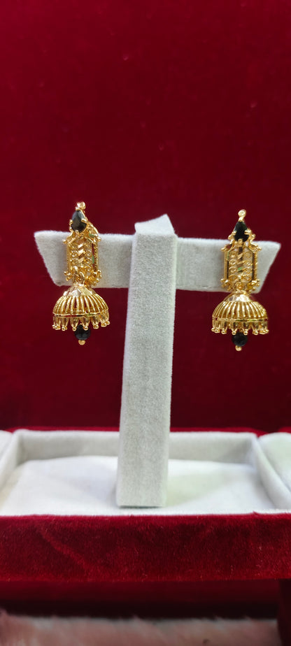 Premium quality daily gold look jumkas