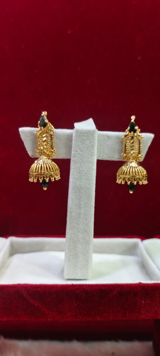 Premium quality daily gold look jumkas