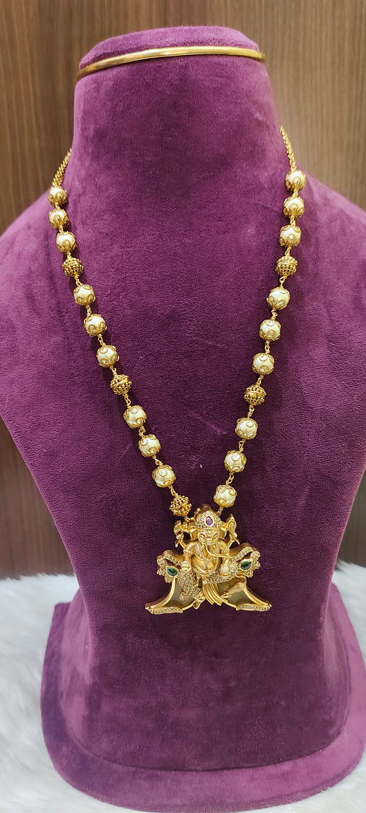 High premium nakshi 22" length beads chain