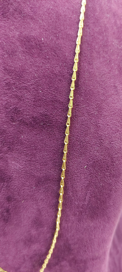 Pure panchaloham unpolished godhuma model thali chain