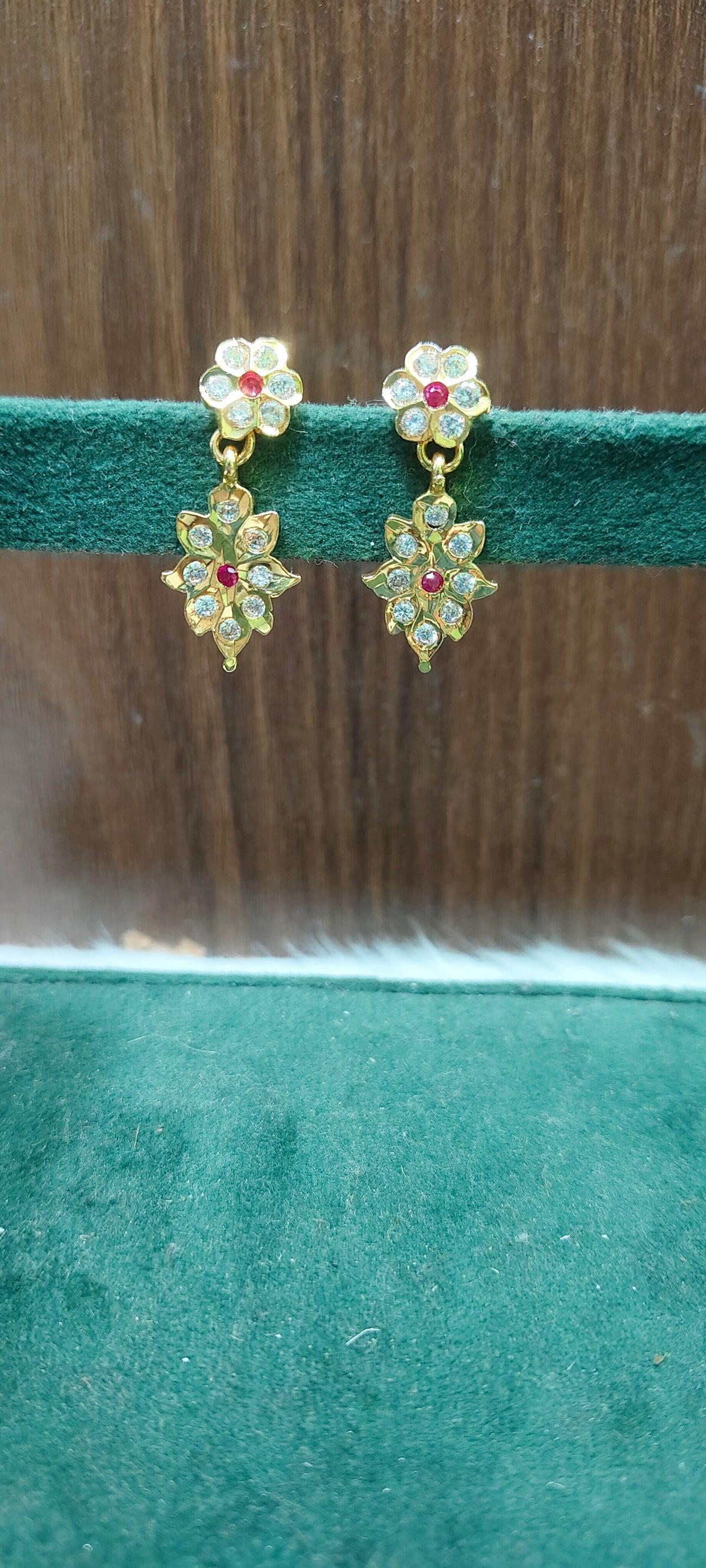 Pure panchaloham vintage look earrings