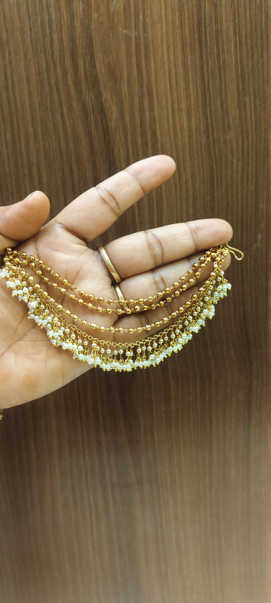 Stunning bridel earchains