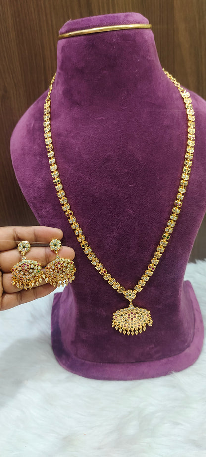 Pure panchaloham vintage look long haram