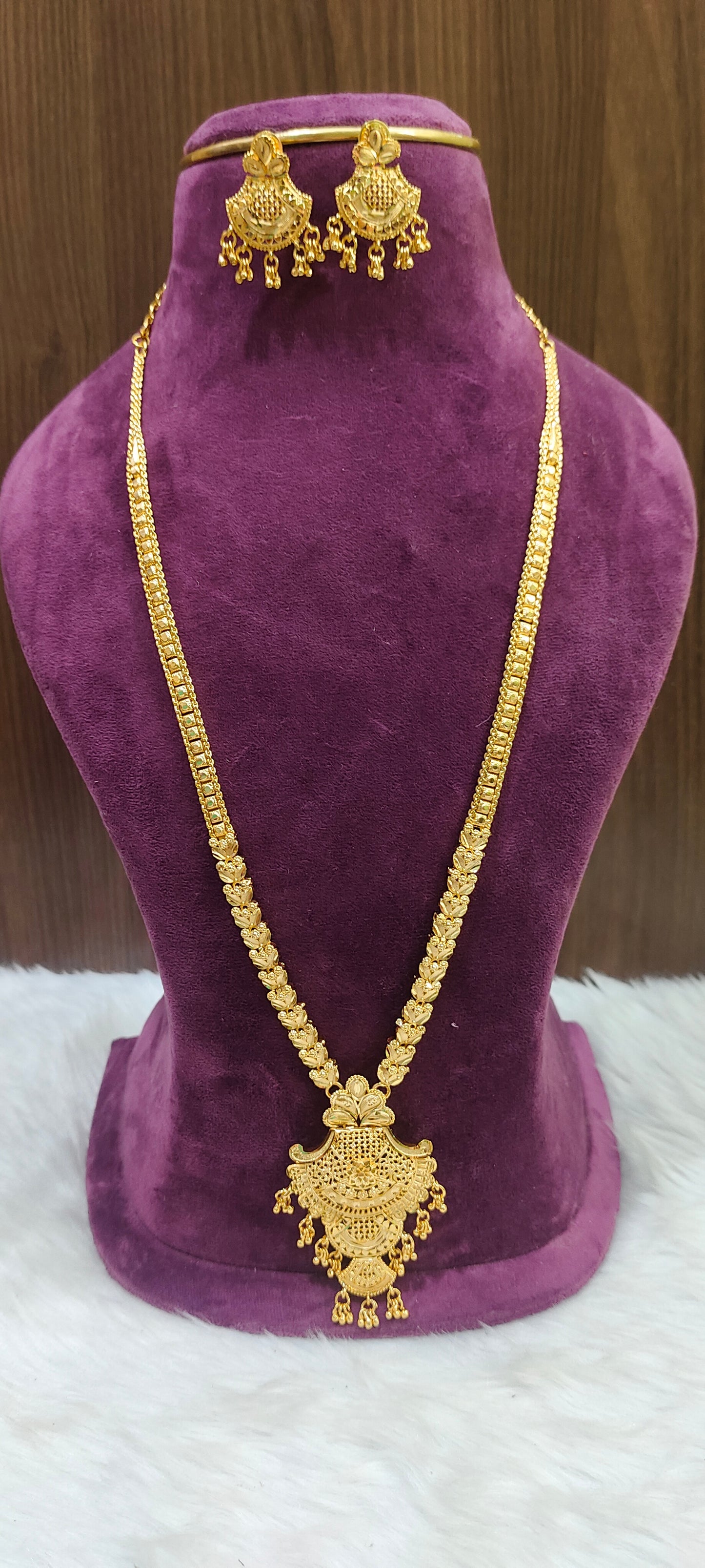 100% gold look 30" length long haram