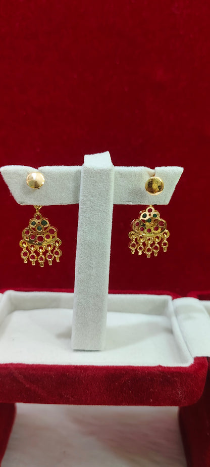 Pure panchaloham cute earrings