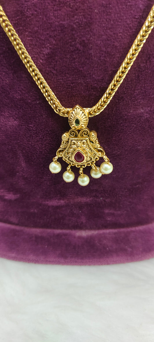 Simple and budjet friendly nanu necklace set