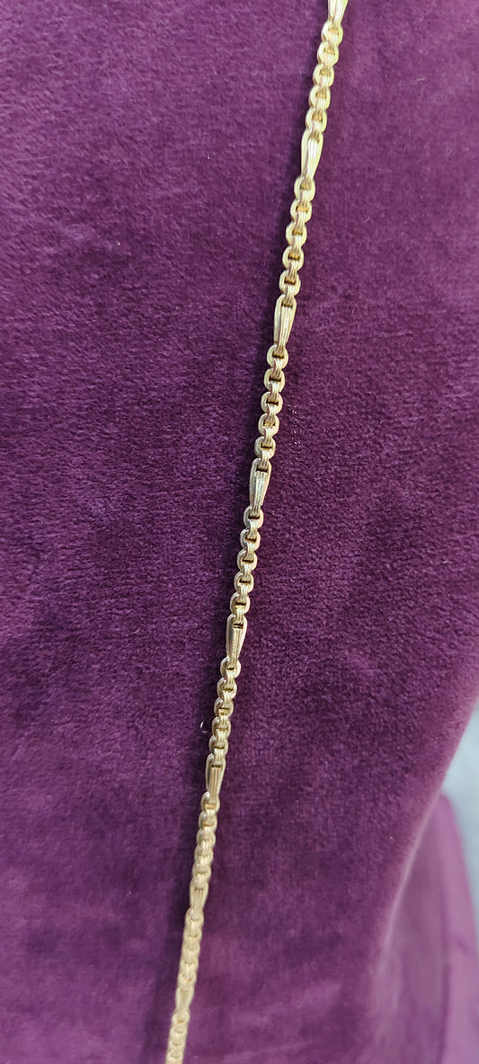 Pure panchaloham unpolished 30" length 5 plus 1 thali chain