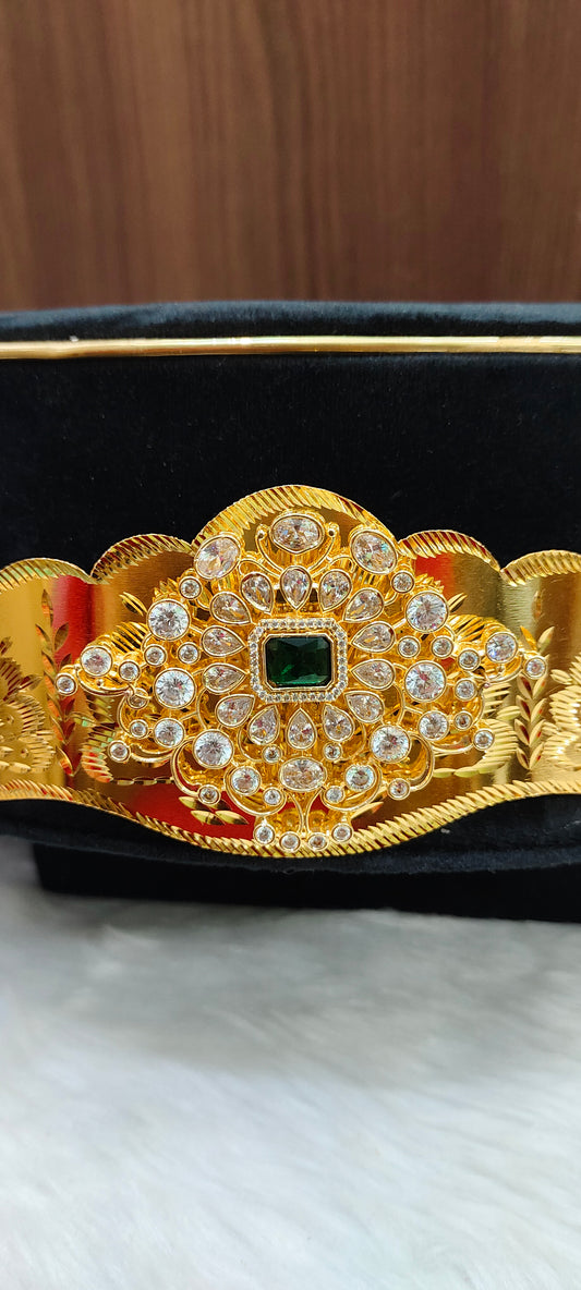 Real gold look bridel vaddanam