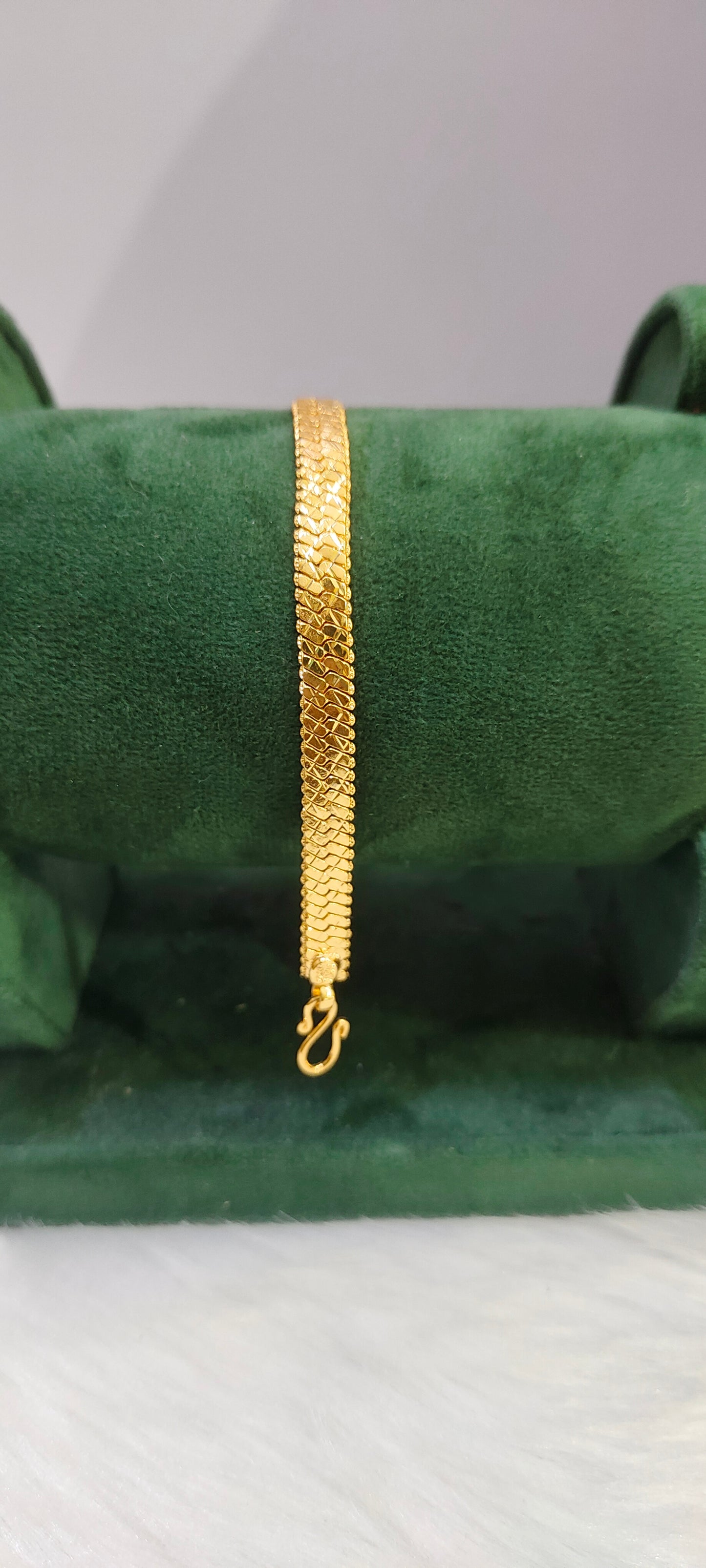 Mens combo 24" chandramukhi chain +8" mens bracelet