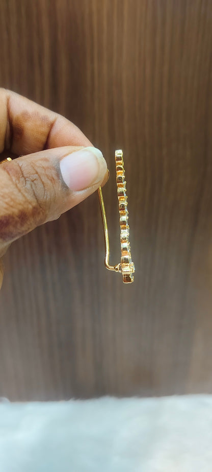 Pure panchaloham trendy earcuffs
