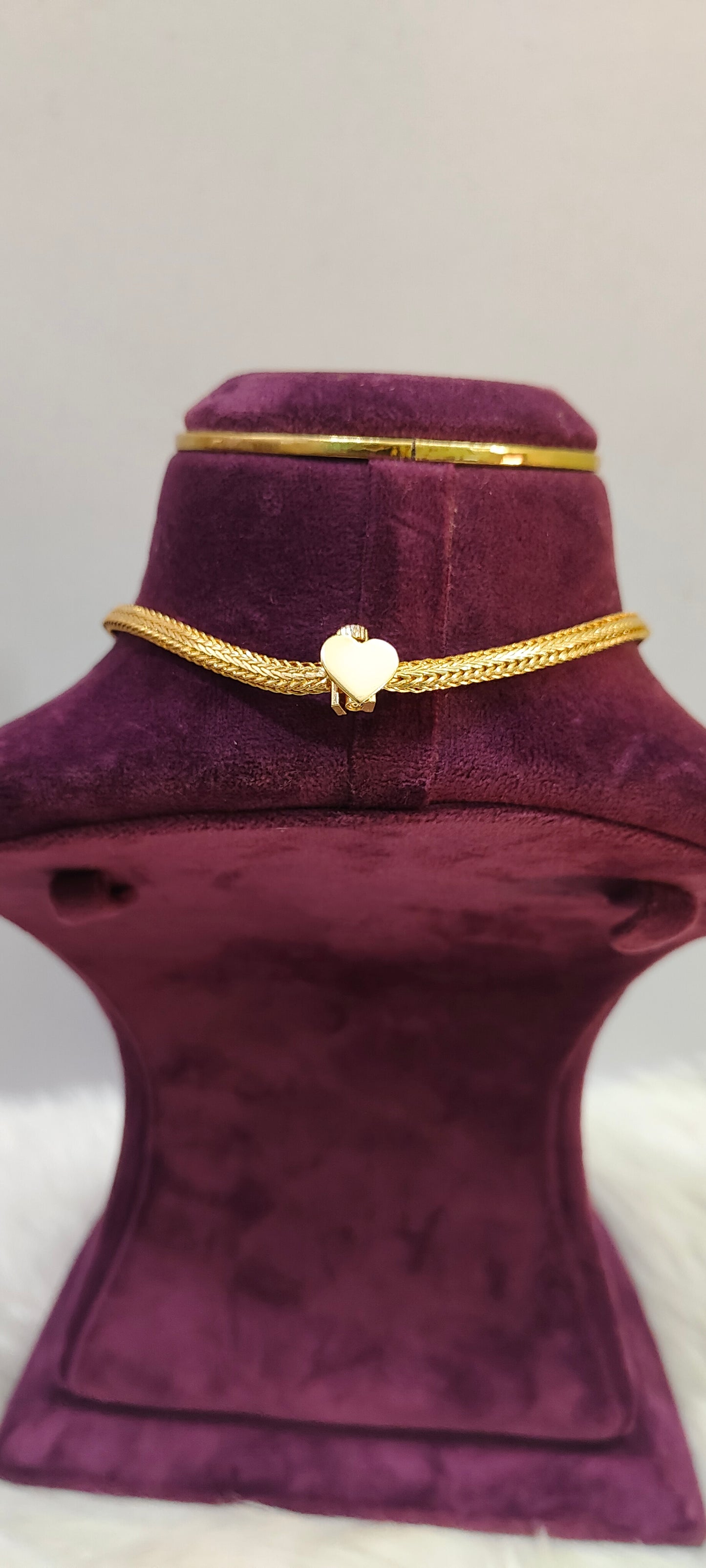 Unique style screw type pure panchaloham nanu necklace with out back chain