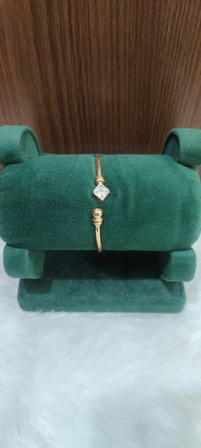 Pure panchaloham unpolished ladies open kada bangle
