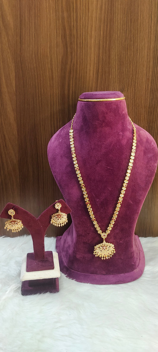 Pure panchaloham vintage look long haram