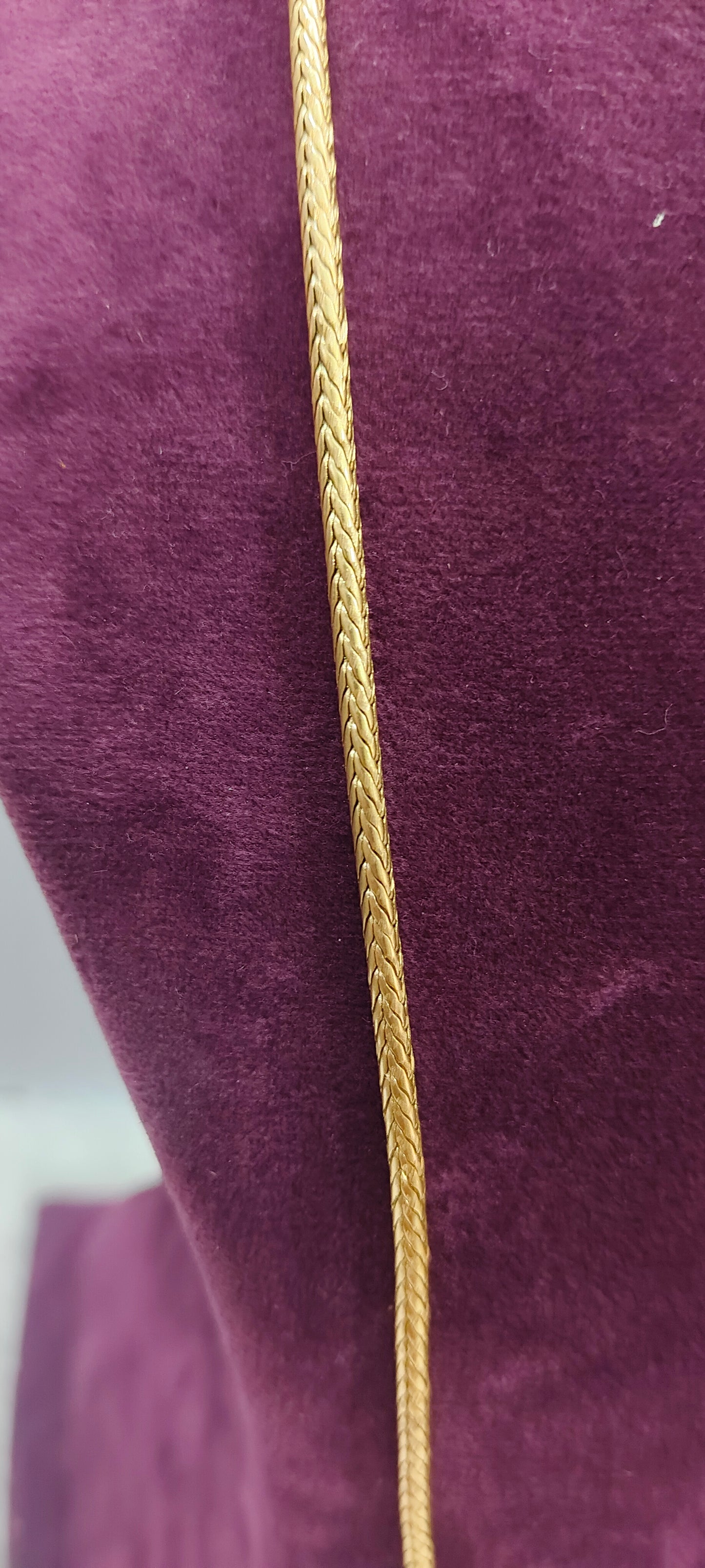 Pure panchaloham unpolished 30" length similar pattern to nanthadu