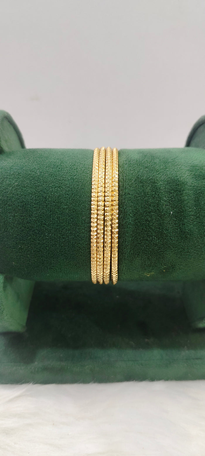 Pure panchaloham unpolished 4 bangles (miriyam)