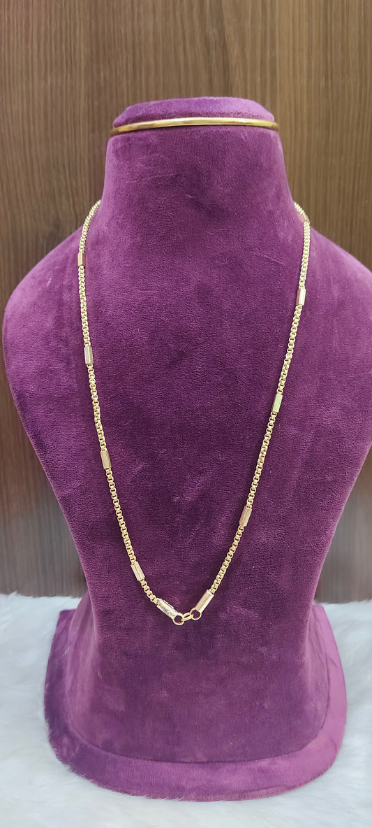 Pure panchaloham unpolished latest model 24" length thali chain