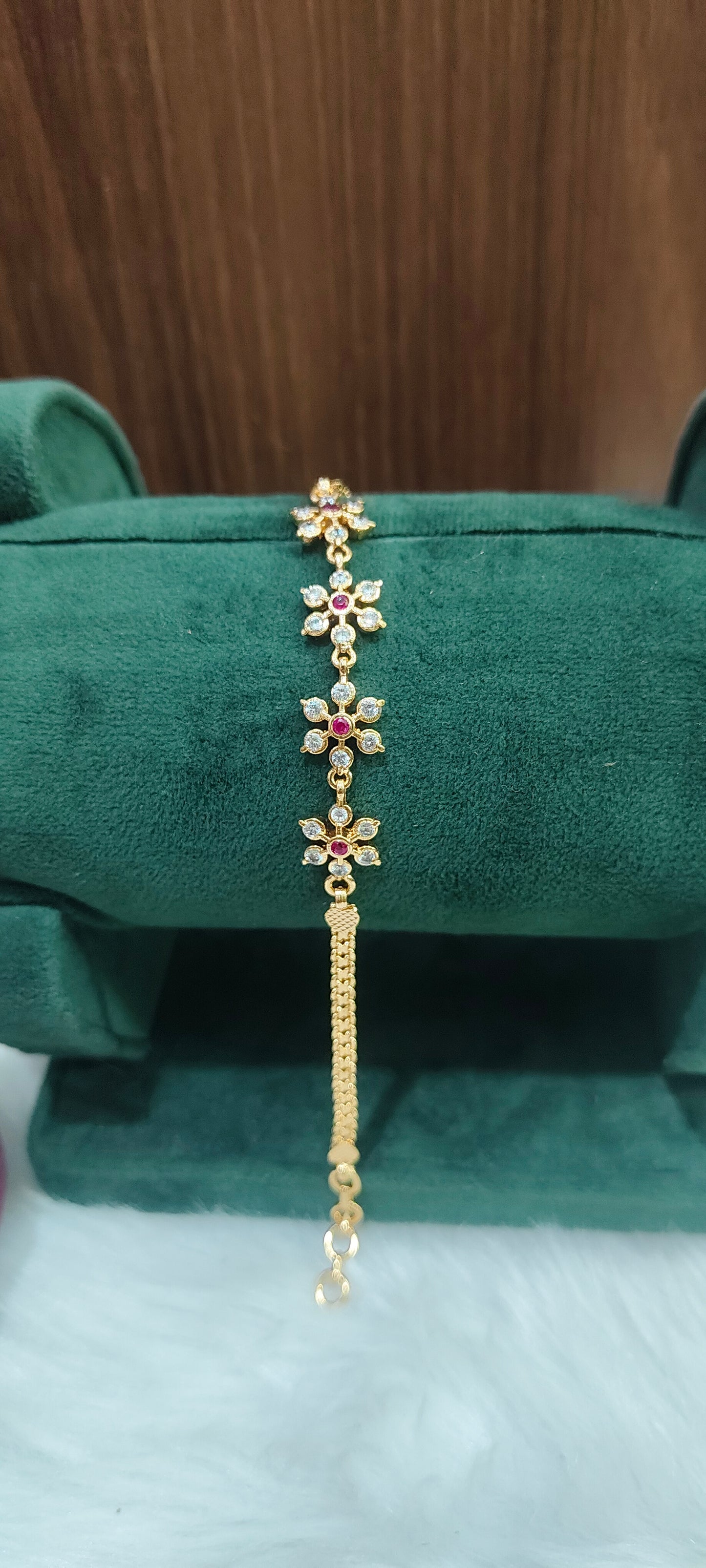 Pure panchaloham jumkas and bracelet combo