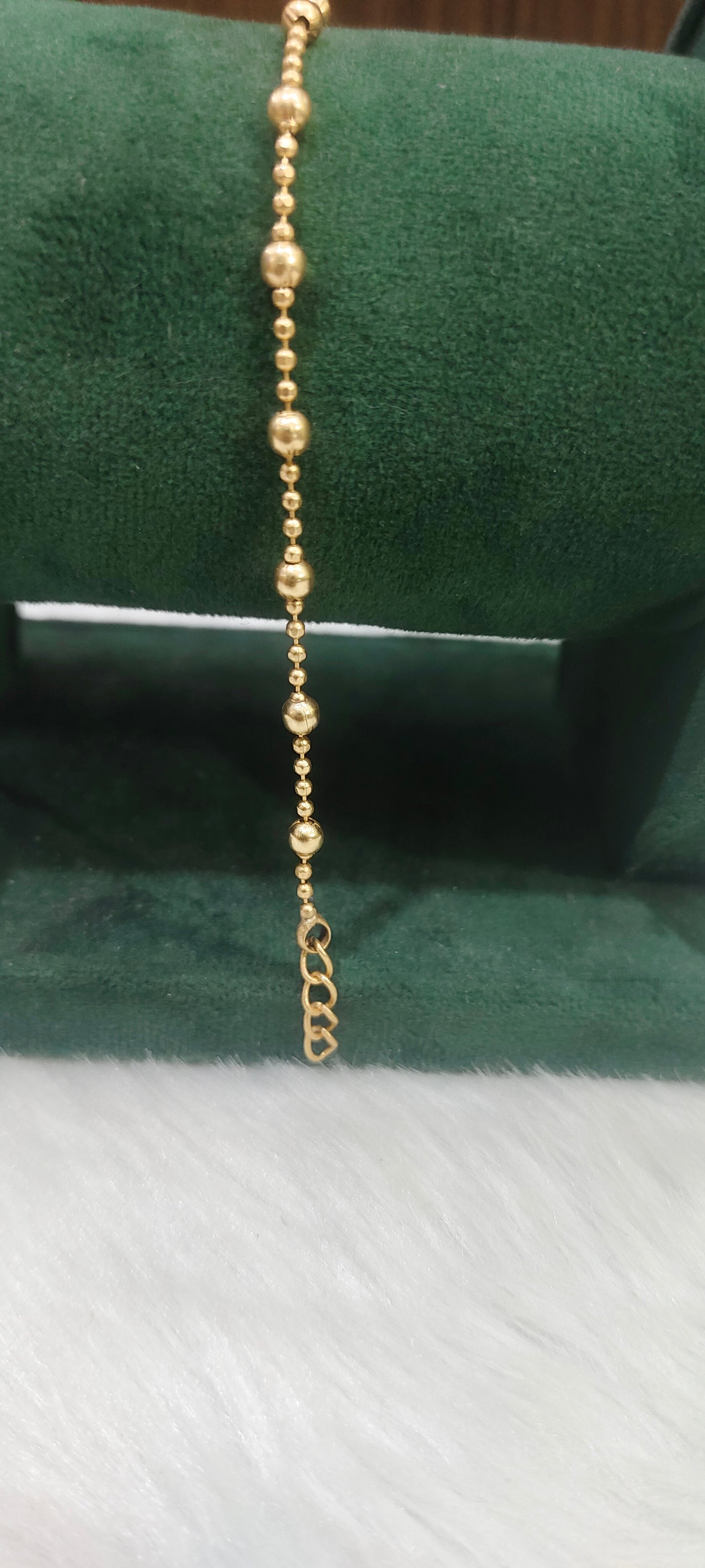 Pure panchaloham unpolished ladies bracelet