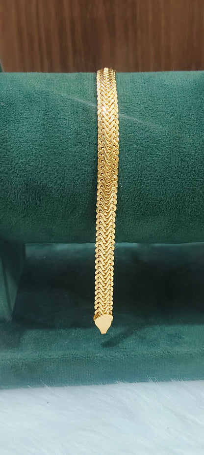 Prime micro gold plated 8" length 2 bracelet combo